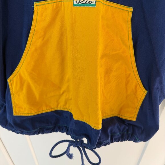 Vintage Multicolor Cotton Hoodie Rio Medium - Picture 3 of 4